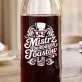 Karafka Do Wina Dla Taty Prezent Na Dzień Ojca Dla Mężczyzny: Retro Szlachecka Etykieta Karafka Do Wina Dla Taty Prezent Na Dzień Ojca Dla Mężczyzny: Retro Szlachecka Etykieta