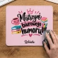 Podkładka Pod Myszkę Dla Koleżanki Z Pracy Prezent Dla Kobiety: Mistrzyni Biurowego Podkładka Pod Myszkę Dla Koleżanki Z Pracy Prezent Dla Kobiety: Mistrzyni Biurowego