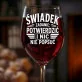 Kieliszek Do Wina Dla Świadka Prezent Dla Mężczyzny: Świadek, Potwierdzić Kieliszek Do Wina Dla Świadka Prezent Dla Mężczyzny: Świadek, Potwierdzić