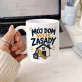 Kubek Z Nadrukiem Na Nowe Mieszkanie Prezent Dla Mężczyzny: Moje Zasady Kubek Z Nadrukiem Na Nowe Mieszkanie Prezent Dla Mężczyzny: Moje Zasady
