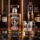 Zestaw Do Whisky Dla Radcy Prawnego Prezent Dla Mężczyzny: Tarcza Temidy
