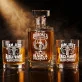 Zestaw Do Whisky Dla Radcy Prawnego Prezent Dla Mężczyzny: Tarcza Temidy