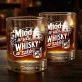 Szklanka Do Whisky Dla Pszczelarza Prezent Dla Mężczyzny: Miód W Ulu, Whisky W Szkle