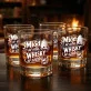 Szklanka Do Whisky Dla Pszczelarza Prezent Dla Mężczyzny: Miód W Ulu, Whisky W Szkle