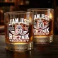 Szklanka Do Whisky Na 60 Urodziny Prezent Dla Mężczyzny: Jam Jest Rocznik Szklanka Do Whisky Na 60 Urodziny Prezent Dla Mężczyzny: Jam Jest Rocznik