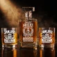 Zestaw Do Whisky Na 60 Urodziny Prezent Dla Mężczyzny: Bursztynowa Legenda Zestaw Do Whisky Na 60 Urodziny Prezent Dla Mężczyzny: Bursztynowa Legenda