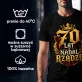 Koszulka Męska Na 70 Prezent Dla Mężczyzny: 70 Nadal Rządzę