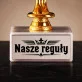 Statuetka Z Grawerem Dla Młodych Prezent Na Ślub Dla Pary: Nasze Reguły