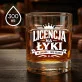 Szklanka Do Whisky Dla Niego Prezent Na Walentynki Dla Mężczyzny: Licencja Na Łyki