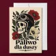 Kartka z Życzeniami Dla Motocyklisty Dla Mężczyzny: Retro Motocyklowa Dusza