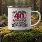 Kubek Emaliowany Na 40 Urodziny Prezent Dla 40 Latki Kobiety: 18 Lat I 22 Lata Kubek Emaliowany Na 40 Urodziny Prezent Dla 40 Latki Kobiety: 18 Lat I 22 Lata