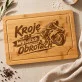 Deska Do Krojenia Dla Motocyklisty Prezent Dla Mężczyzny: Kuchnia Motocyklisty Deska Do Krojenia Dla Motocyklisty Prezent Dla Mężczyzny: Kuchnia Motocyklisty