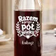 Karafka Do Wina Personalizowana Na 50 Rocznicę Ślubu Prezent Dla Mężczyzny: Razem Przez Pół Wieku