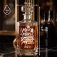 Karafka Do Whisky z Grawerem Na Wieczór Panieński Prezent Dla Kobiety: Masz Plan? Świetnie, My