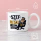 Kubek Z Okrągłym Uchem Dla Szefa Prezent Dla Mężczyzny: Szefowski Humor