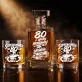 Zestaw Do Whisky Na 80 Urodziny Prezent Dla Mężczyzny: 80 I Dalej Nalewaj Zestaw Do Whisky Na 80 Urodziny Prezent Dla Mężczyzny: 80 I Dalej Nalewaj