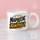 Kubek Z Okrągłym Uchem Dla Elektryka Prezent Dla Mężczyzny: Emblemat Elektryka Kubek Z Okrągłym Uchem Dla Elektryka Prezent Dla Mężczyzny: Emblemat Elektryka