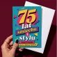 Kartka z Życzeniami Dla 75 Latki Na 75 Urodziny Dla Kobiety: Retro Jubilatka Z Humorem
