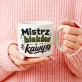 Kubek Z Okrągłym Uchem Dla Fana Minecrafta Prezent Dla Mężczyzny: Blokowy Humor