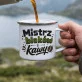 Kubek Emaliowany Dla Fana Minecrafta Prezent Dla Mężczyzny: Blokowy Humor Kubek Emaliowany Dla Fana Minecrafta Prezent Dla Mężczyzny: Blokowy Humor