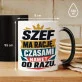Kubek Z Nadrukiem Dla Szefa Prezent Dla Mężczyzny: Ma Rację Kubek Z Nadrukiem Dla Szefa Prezent Dla Mężczyzny: Ma Rację