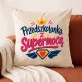 Poduszka Dekoracyjna Dla Przedszkolanki Prezent Dla Kobiety: Przedszkolna Supermoc Poduszka Dekoracyjna Dla Przedszkolanki Prezent Dla Kobiety: Przedszkolna Supermoc
