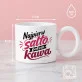 Kubek Z Okrągłym Uchem Dla Gimnastyczki Prezent Dla Kobiety: Salto I Kawa