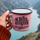 Kubek Emaliowany Na 25 Lecie Ślubu Prezent Dla Mężczyzny: Szlachetny Herb Trwania Kubek Emaliowany Na 25 Lecie Ślubu Prezent Dla Mężczyzny: Szlachetny Herb Trwania
