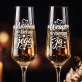 Dwa Kieliszki Do Szampana Na 40 Lecie Ślubu Prezent Dla Pary: Wciąż Wybieram Jego Dwa Kieliszki Do Szampana Na 40 Lecie Ślubu Prezent Dla Pary: Wciąż Wybieram Jego