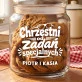 Słoik Na Ciastka z Grawerem Dla Chrzestnych Prezent Dla Pary: Chrzestni Od Zadań Słoik Na Ciastka z Grawerem Dla Chrzestnych Prezent Dla Pary: Chrzestni Od Zadań