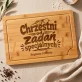 Deska Do Krojenia z Grawerem Dla Chrzestnych Prezent Dla Pary: Chrzestni Od Zadań Deska Do Krojenia z Grawerem Dla Chrzestnych Prezent Dla Pary: Chrzestni Od Zadań