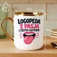 Kubek Z Nadrukiem Dla Logopedy Prezent Dla Mężczyzny: Logopeda Z Pasją Kubek Z Nadrukiem Dla Logopedy Prezent Dla Mężczyzny: Logopeda Z Pasją