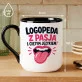 Kubek Z Nadrukiem Dla Logopedy Prezent Dla Mężczyzny: Logopeda Z Pasją Kubek Z Nadrukiem Dla Logopedy Prezent Dla Mężczyzny: Logopeda Z Pasją
