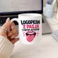 Kubek Z Nadrukiem Dla Logopedy Prezent Dla Mężczyzny: Logopeda Z Pasją Kubek Z Nadrukiem Dla Logopedy Prezent Dla Mężczyzny: Logopeda Z Pasją