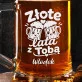 Kufel Personalizowany z Grawerem Na 50 Rocznicę Ślubu Prezent Dla Mężczyzny: Złota Elegancja