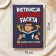Notatnik A5 Na Święta Prezent Dla Mężczyzny: Instrukcja Faceta Notatnik A5 Na Święta Prezent Dla Mężczyzny: Instrukcja Faceta