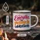 Kubek Emaliowany Dla Emerytki Prezent Na Emeryturę Dla Kobiety: Aktywna Emerytka Kubek Emaliowany Dla Emerytki Prezent Na Emeryturę Dla Kobiety: Aktywna Emerytka