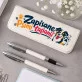 Zestaw Pióro i Długopis w Etui Dla Psiary Prezent Dla Kobiety: Psiarskie Notatki Zestaw Pióro i Długopis w Etui Dla Psiary Prezent Dla Kobiety: Psiarskie Notatki
