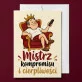 Kartka z Życzeniami Na 40 Rocznicę Ślubu Dla Mężczyzny: Męski Humor I Klasa Kartka z Życzeniami Na 40 Rocznicę Ślubu Dla Mężczyzny: Męski Humor I Klasa