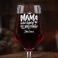 Mega Kieliszek Do Wina z Grawerem Dla Mamy Prezent Na Dzień Mamy Dla Kobiety: Mama Wie Lepiej Mega Kieliszek Do Wina z Grawerem Dla Mamy Prezent Na Dzień Mamy Dla Kobiety: Mama Wie Lepiej