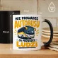 Kubek Z Nadrukiem Dla Kierowcy Autobusu Prezent Dla Mężczyzny: Prowadzę Ludzi - Autobus Kubek Z Nadrukiem Dla Kierowcy Autobusu Prezent Dla Mężczyzny: Prowadzę Ludzi - Autobus