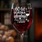 Kieliszek Do Wina Dla Kobiety 60 Lat Prezent Na 60 Urodziny Dla Kobiety: Dojrzała Idealnie 60 Lat Kieliszek Do Wina Dla Kobiety 60 Lat Prezent Na 60 Urodziny Dla Kobiety: Dojrzała Idealnie 60 Lat