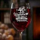 Kieliszek Do Wina Na 40 Urodziny Prezent Dla Kobiety: 40 Dojrzewam Lepiej Kieliszek Do Wina Na 40 Urodziny Prezent Dla Kobiety: 40 Dojrzewam Lepiej