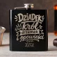 Piersiówka z Grawerem Na Dzień Dziadka Prezent Dla Dziadka Mężczyzny: Dziadek, Król Drzemek I Piersiówka z Grawerem Na Dzień Dziadka Prezent Dla Dziadka Mężczyzny: Dziadek, Król Drzemek I