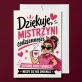 Kartka z Życzeniami Na Podziękowanie Dla Kobiety: Mistrzyni Codzienności