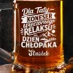 Kufel Personalizowany z Grawerem Dla Taty Na Dzień Chłopaka Prezent: Wieczorny Koneser Kufel Personalizowany z Grawerem Dla Taty Na Dzień Chłopaka Prezent: Wieczorny Koneser