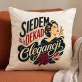 Poduszka Dekoracyjna Na 70 Prezent Dla Kobiety: Dekady Elegancji Poduszka Dekoracyjna Na 70 Prezent Dla Kobiety: Dekady Elegancji