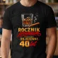 Koszulka Męska Na 40 Urodziny Prezent Dla Mężczyzny: Rocznik Premium