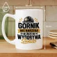 Kubek Z Nadrukiem Dla Górnika Prezent Dla Mężczyzny: Górnik Wydobywa Sukces Kubek Z Nadrukiem Dla Górnika Prezent Dla Mężczyzny: Górnik Wydobywa Sukces