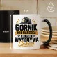 Kubek Z Nadrukiem Dla Górnika Prezent Dla Mężczyzny: Górnik Wydobywa Sukces Kubek Z Nadrukiem Dla Górnika Prezent Dla Mężczyzny: Górnik Wydobywa Sukces